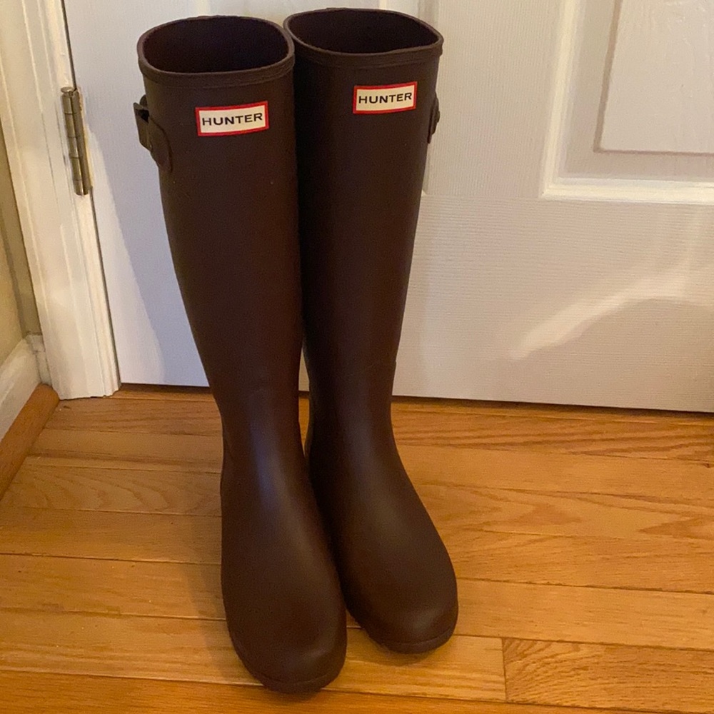 Hunter tall boots
